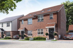 New Build House From Street