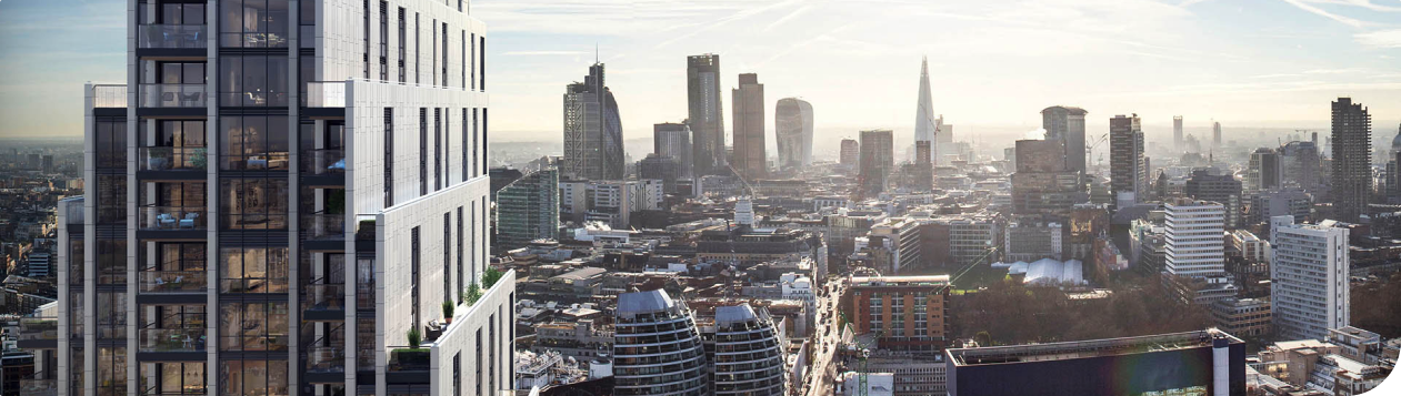 London Skyline View Commercial Property